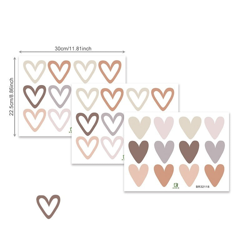 Heart Shape Wall Sticker