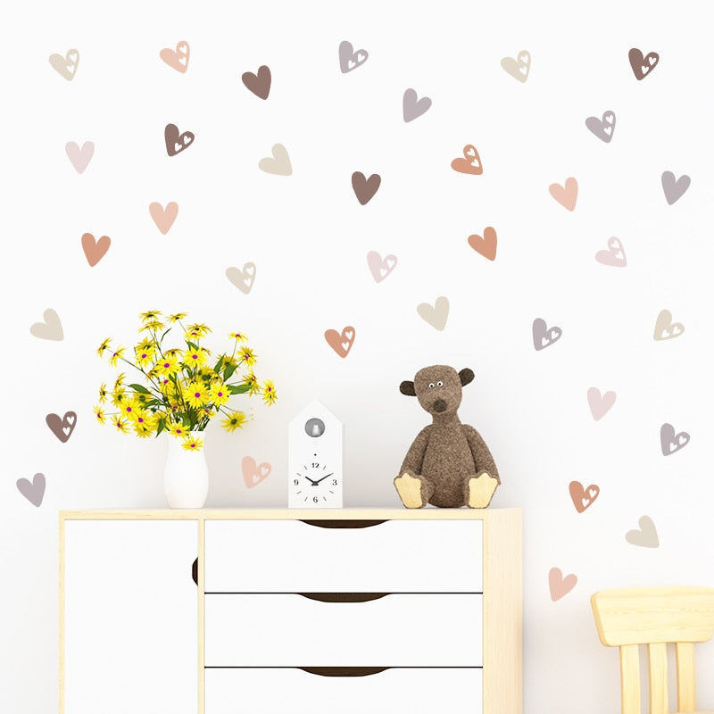 Heart Shape Wall Sticker