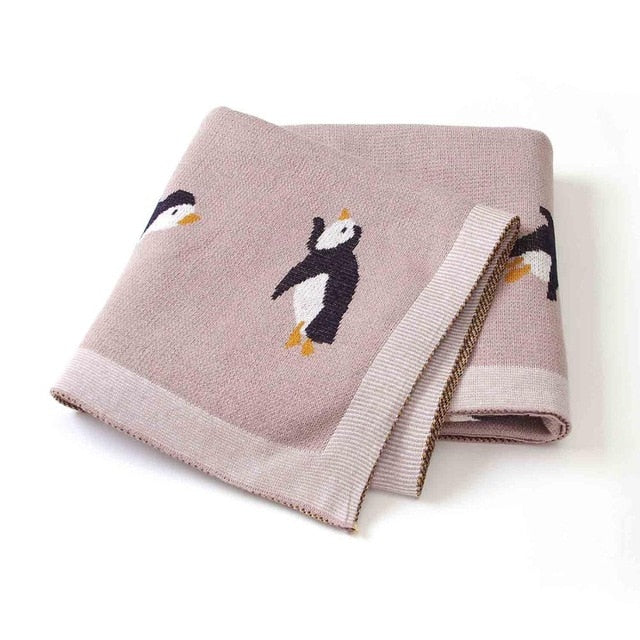 Penguin Baby Blanket