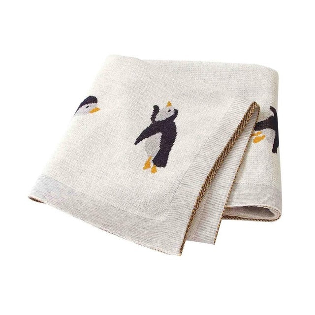Penguin Baby Blanket