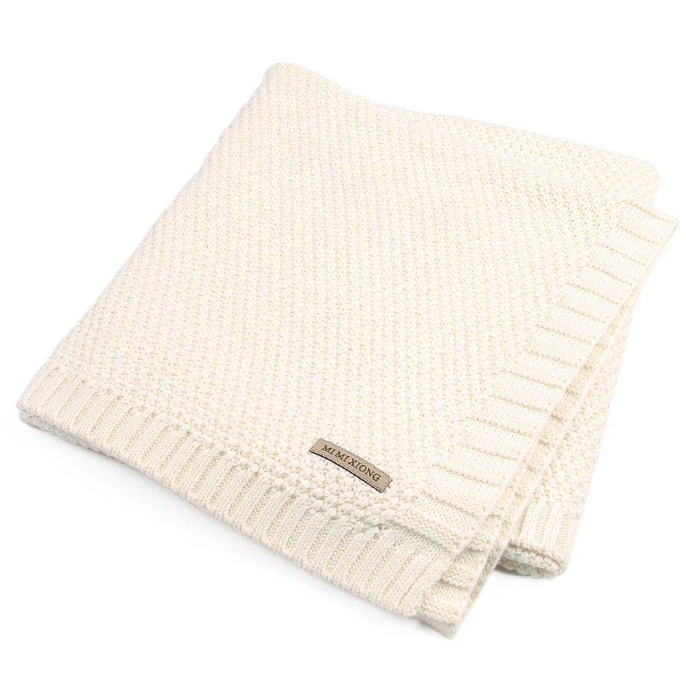 Soft Knitted Baby Blanket