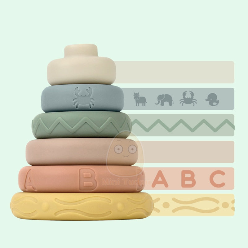 Silicone Educational Building Blocks
