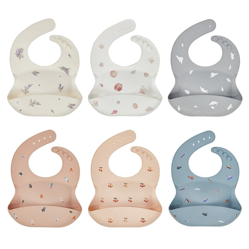 Silicone Waterproof Feeding Bib