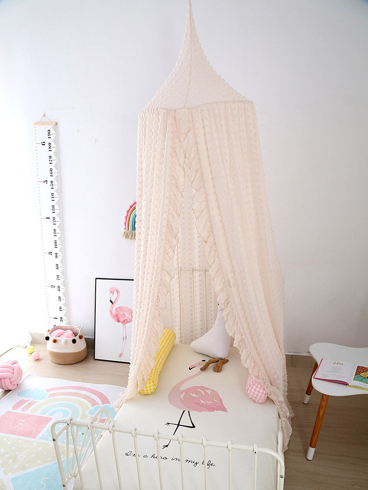 Llama Lola Crib Canopy Beige