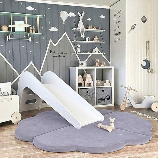 Multifunction Cozy Play Mat Grey / Pink