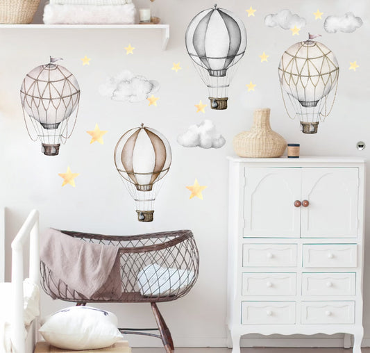 Hot Air Balloon Wall Sticker