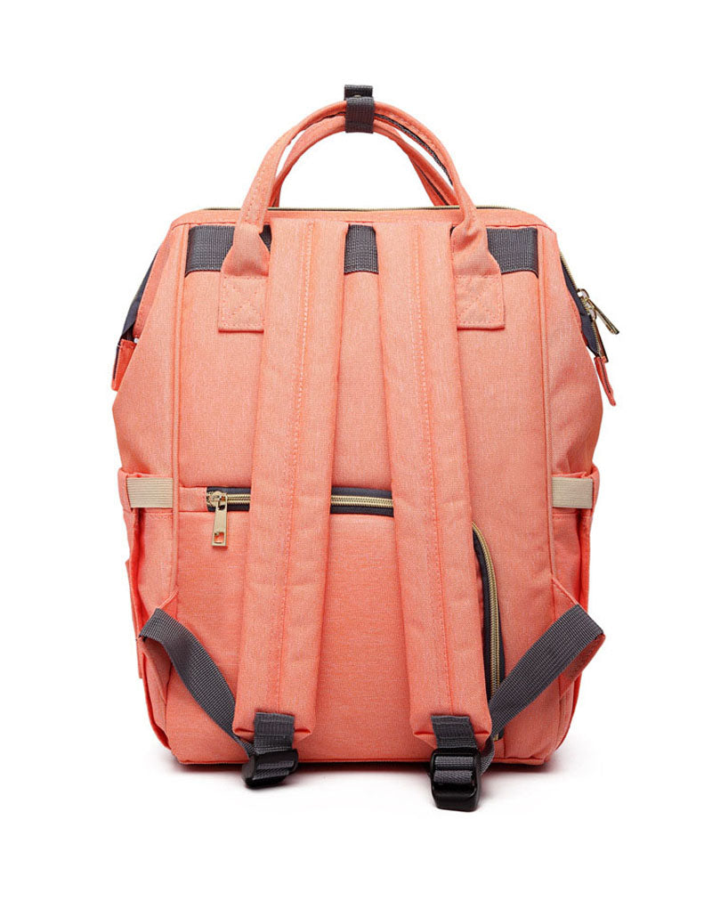Diaper Bag Backpack Lequeen Dark Grey