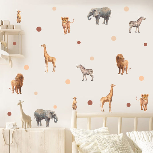 Wild Animals Wall Sticker