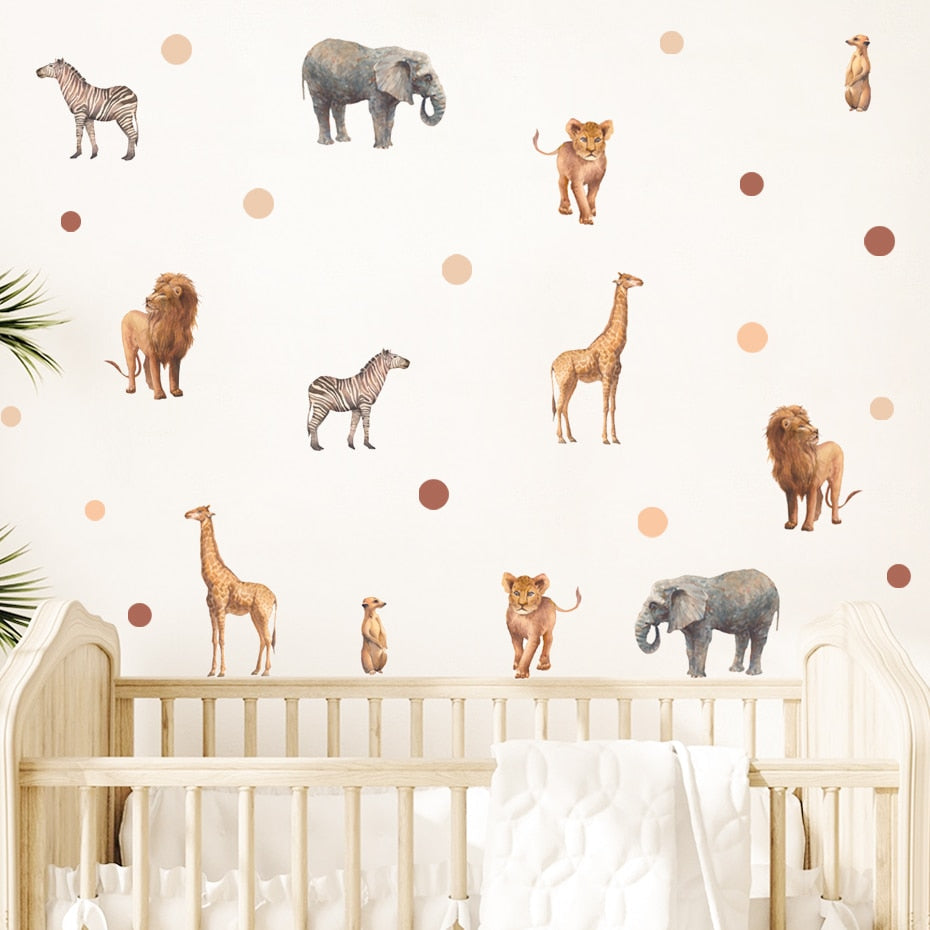 Wild Animals Wall Sticker