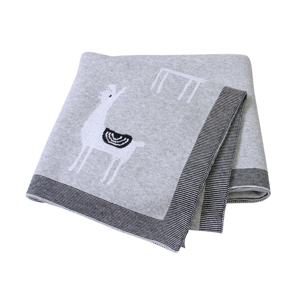 Llama Baby Blanket