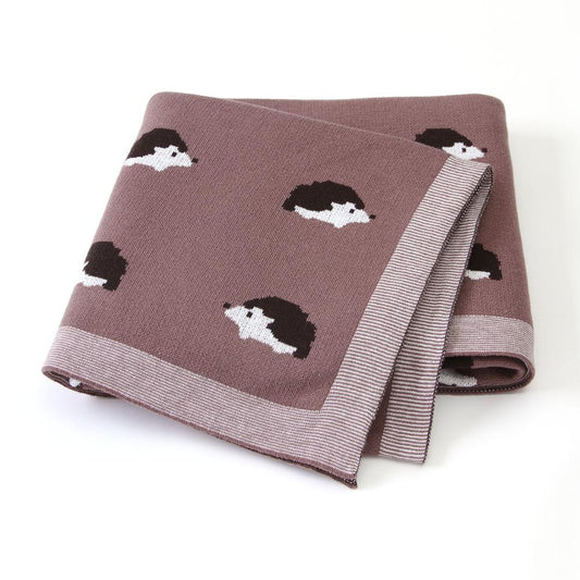 Hedgehog Baby Blanket