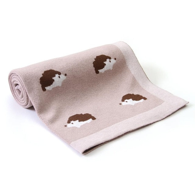 Hedgehog Baby Blanket