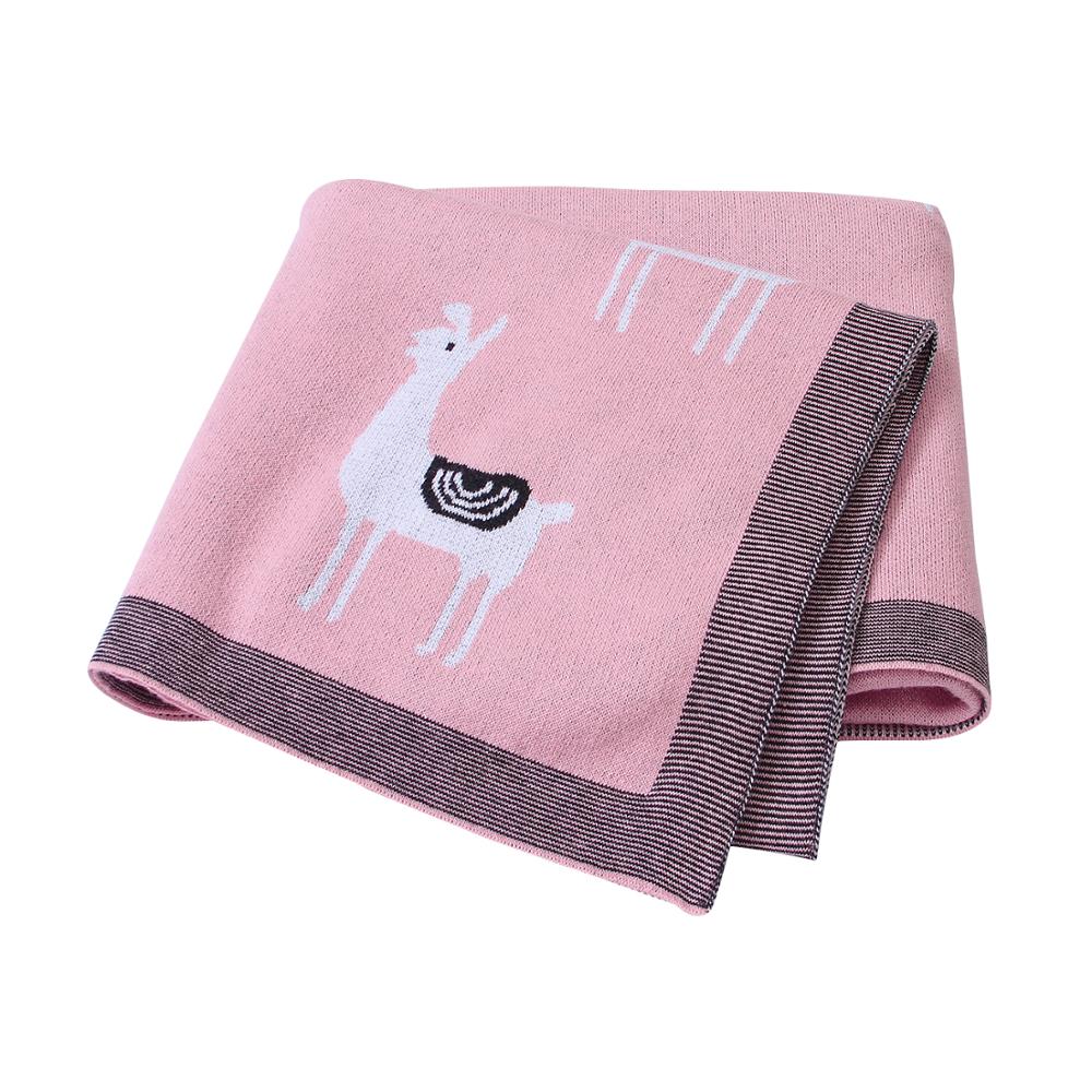 Llama Baby Blanket