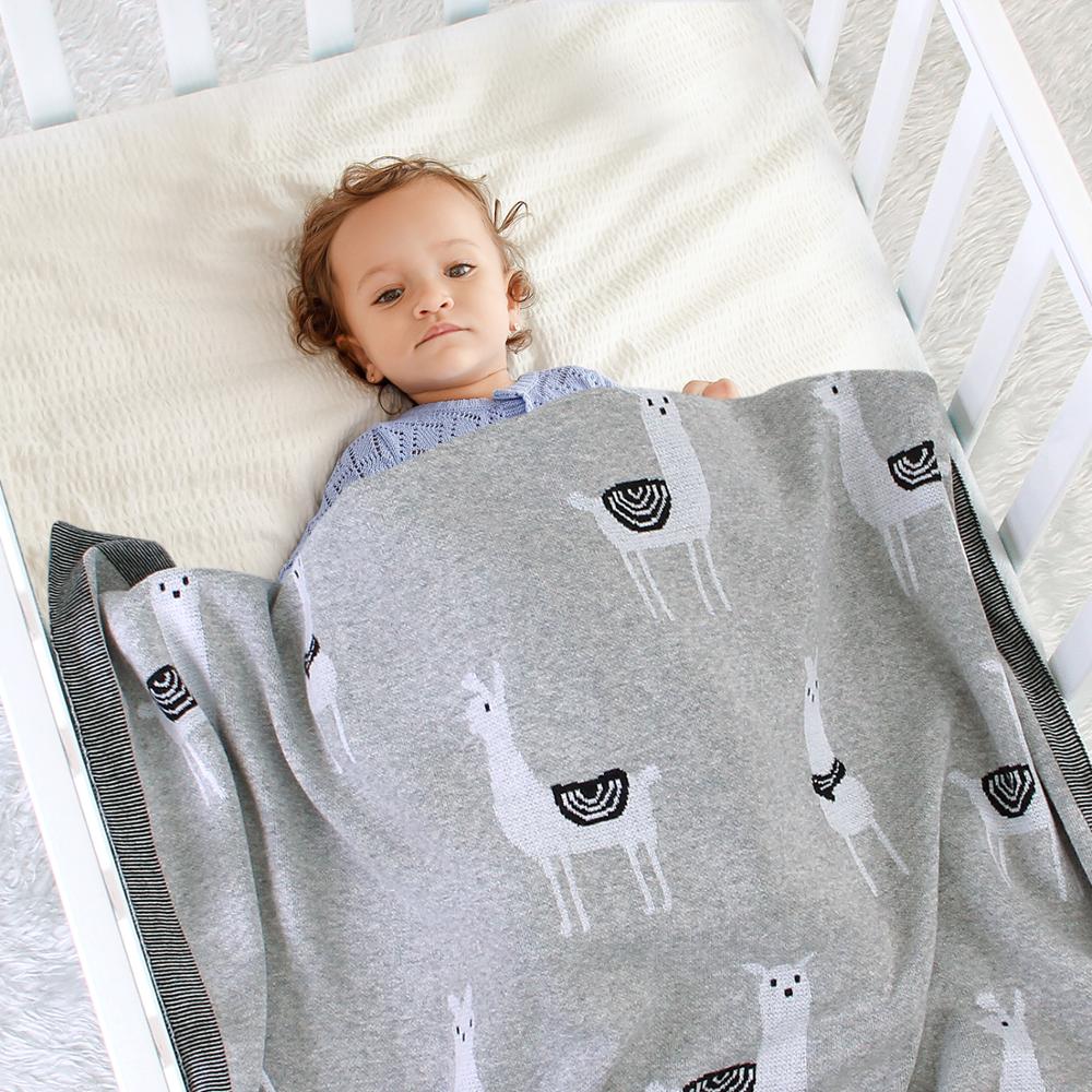 Llama Baby Blanket