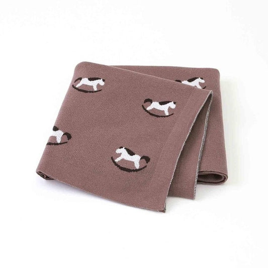 Horse Baby Blanket
