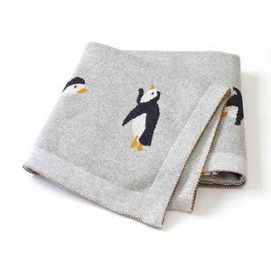 Penguin Baby Blanket