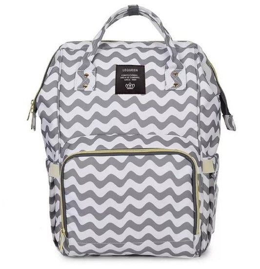 Diaper Bag Backpack Lequeen Stripe