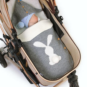 Baby Sleeping Bag light blue/grey/light pink/beige