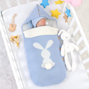 Baby Sleeping Bag light blue/grey/light pink/beige