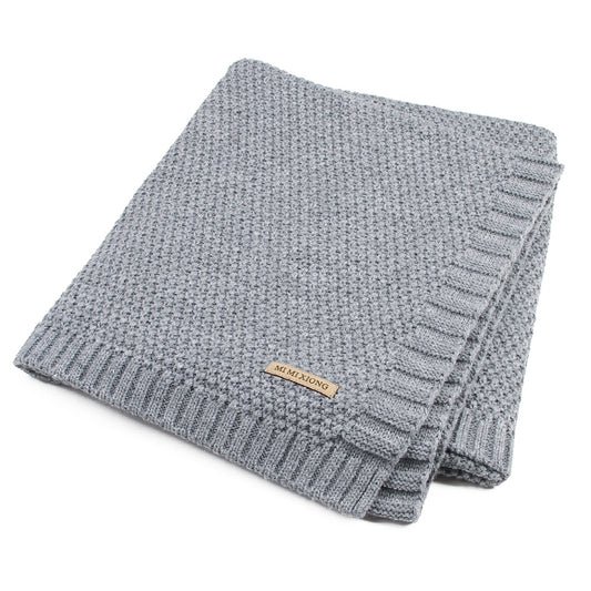 Soft Knitted Baby Blanket