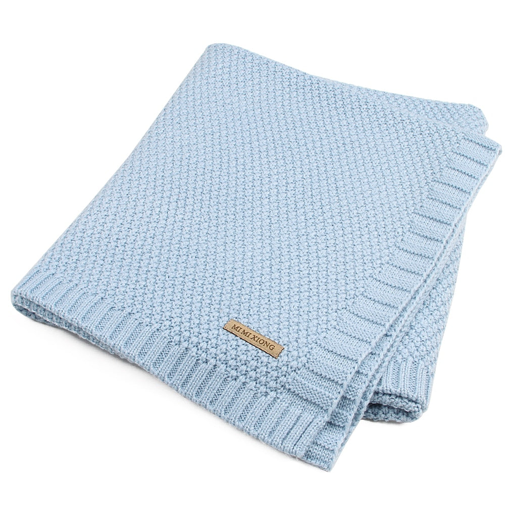 Soft Knitted Baby Blanket