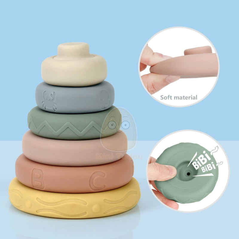 Silicone Educational Building Blocks