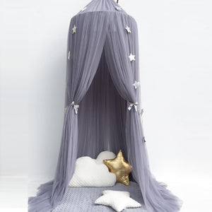 Princess Bed Canopy Grey
