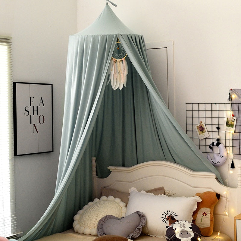 Nordic Baby Crib Canopy Mint