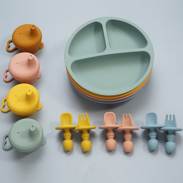 Silicone Baby Feeding Set – Llama Lola Kids