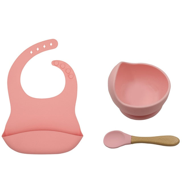 Silicone Baby Feeding Set