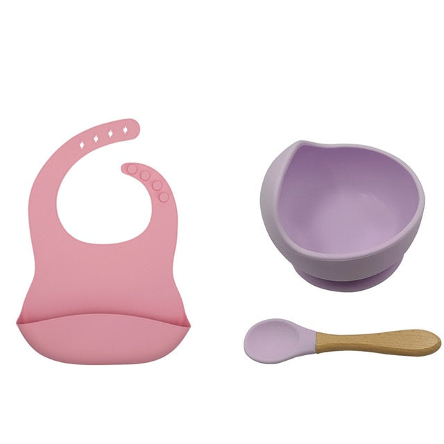 Silicone Baby Feeding Set
