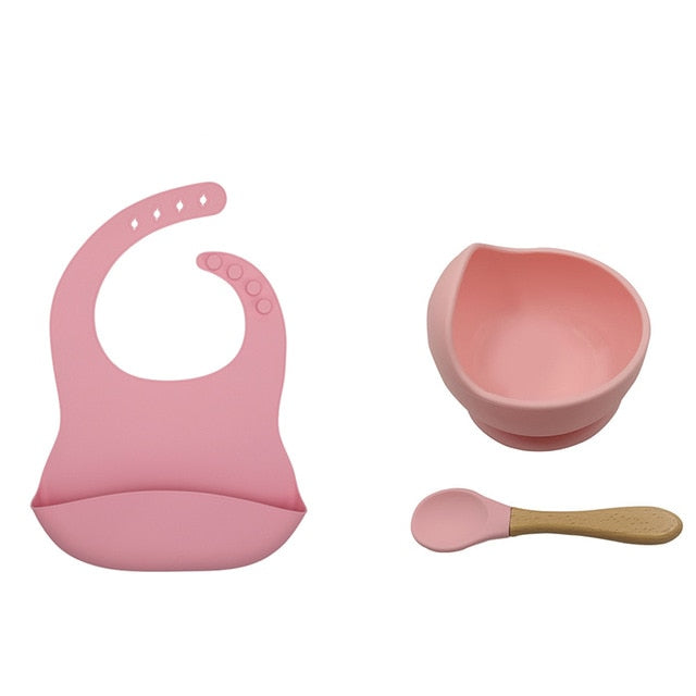 Silicone Baby Feeding Set