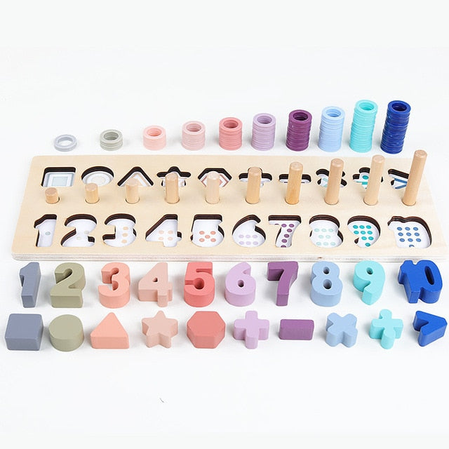 Montessori Wooden Counting Toy